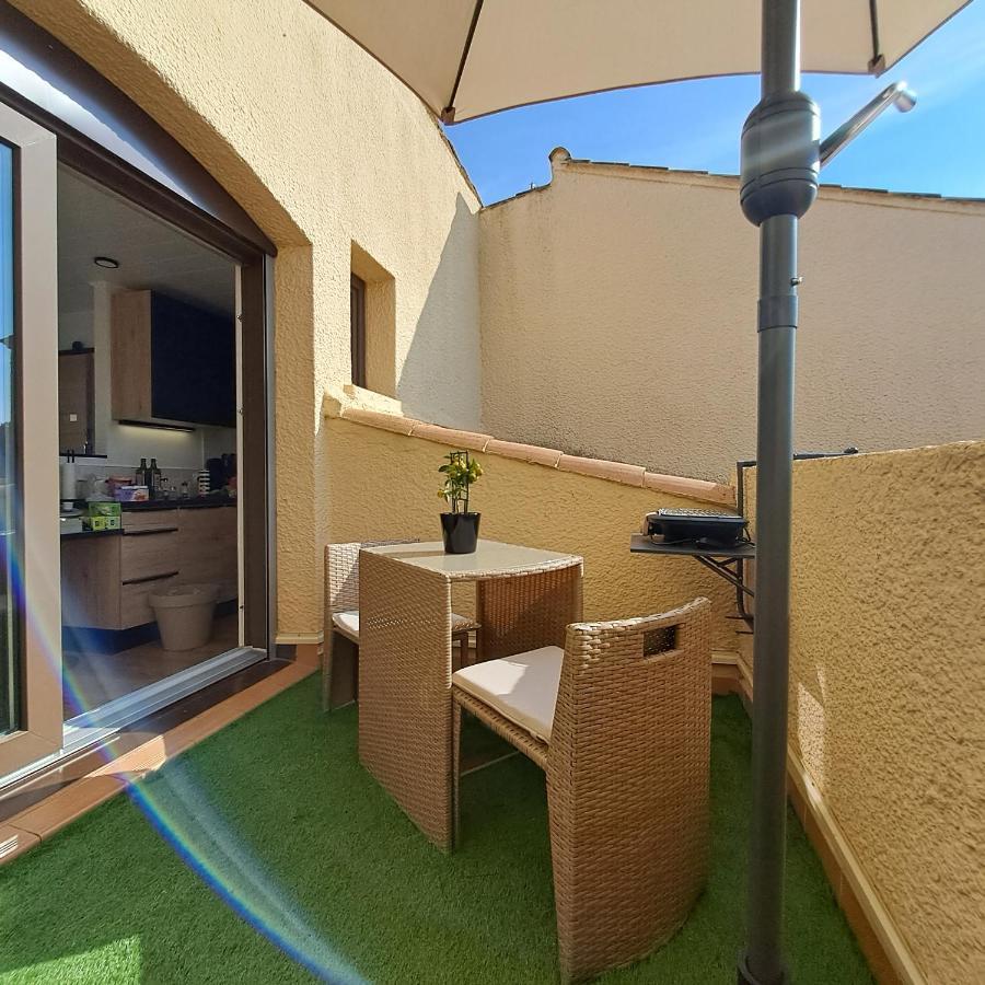 Studio Climatise Cosy Avec Grande Piscine Chauffee Agde Buitenkant foto